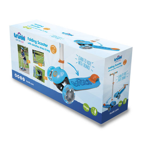Trunki Składna Hulajnoga Duża Różowa