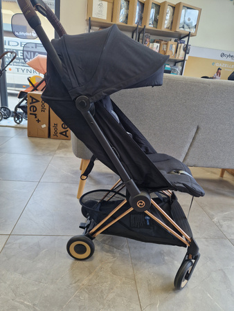 [OUTLET] Cybex Coya Wózek Spacerowy Rama Rosegold Sepia Black