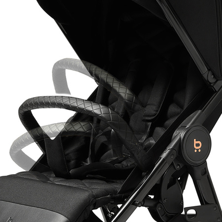 Future Design Xplode Chrome Wózek Spacerowy Jet Black