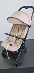 [OUTLET] Cybex Coya Wózek Spacerowy Rama Matt Black Cozy Beige