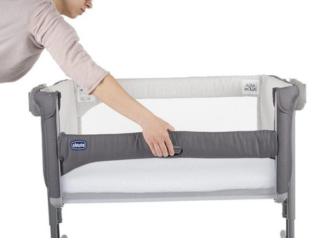 Chicco Next2Me Magic New 2023 Łóżeczko Dostawne Dla Dzieci Moon Grey