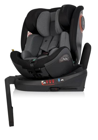 Cavoe Le Mans I-Size Fotelik Samochodowy Na Bazie Obrotowej 0-18Kg Iron