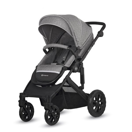 Kinderkraft Prime Lite Wózek Głęboko-spacerowy 2w1 07 Gray