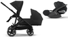 Cybex Gazelle S Wózek Głęboko-Spacerowy Rok Po Roku + Cybex Cloud T I-Size Plus Fotelik Samochodowy
