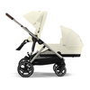 Cybex Gazelle S Wózek Rok Po Roku Rama Taupe Seashell Beige