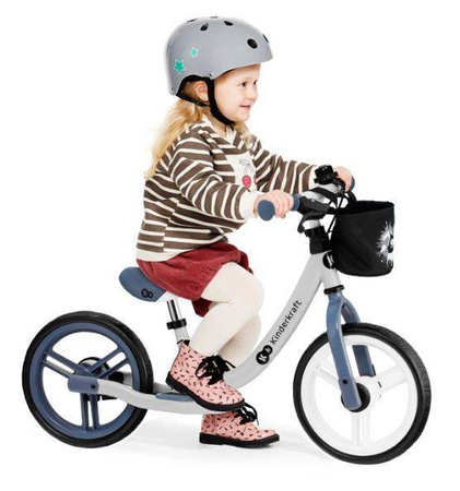 Kinderkraft Space Rowerek Biegowy Light Green + Kinderkraft Safety Kask