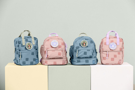 Lassig Plecak mini kwadratowy Pattern Party Rose