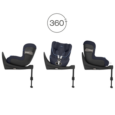 Cybex Sirona SX2 i-Size Fotelik Samochodowy 0-18kg Ocean Blue 2023