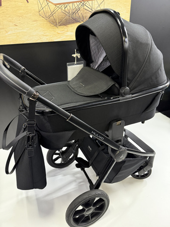 [OUTLET] Muuvo Quick SE 2 Wózek Głęboko-Spacerowy Chromium Black