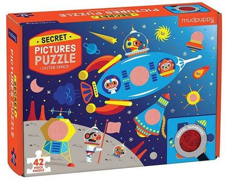 Mudpuppy Puzzle Z Ukrytymi Obrazkami Kosmos 42 Elementy 3+
