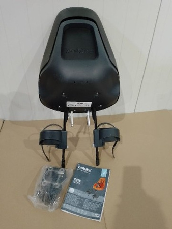 [OUTLET] Bobike ONE Mini - Fotelik rowerowy Na Ramę Urban Black