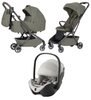 Carrello Magia CRL-6555 Wózek Głęboko-Spacerowy 2w1 + Britax Romer Baby-Safe Pro Fotelik Samochodowy 0-13kg
