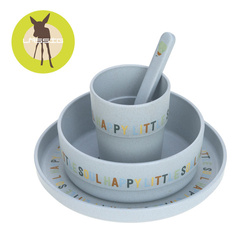 Lassig Komplet naczyń dla dzieci Happy Fruits Lemon