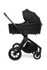Muuvo Quick SE 2 Wózek Głęboko-Spacerowy Sunset Black + Cybex Aton B2 i-Size Fotelik Samochodowy 0-13kg + Baza One Volcano Black