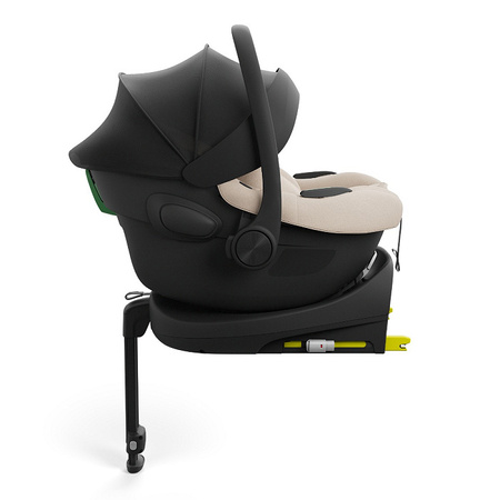 Kinderkraft Zestaw 3w1 Endura Safe Modular System Fotelik Samochodowy 0-36 kg Beżowy