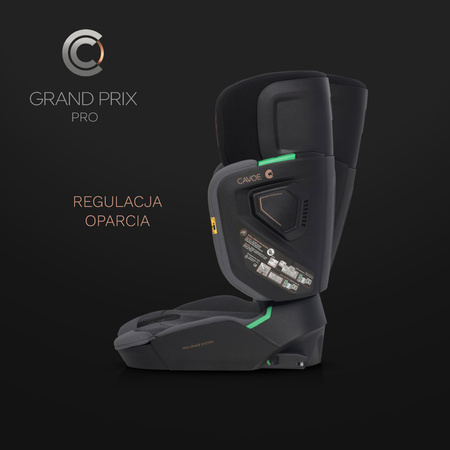 Cavoe Grand Prix Pro Fotelik Samochodowy 15-36kg Iron