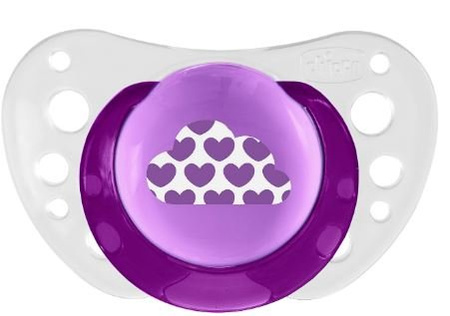 Chicco Physioforma Air Smoczek Uspokajający Silikonowy  6-16M+ 2Szt. Różowy