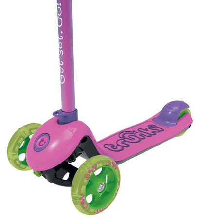 Trunki Składna Hulajnoga Mała Różówa