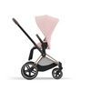 [OUTLET] Cybex Priam 4.0 Wózek Spacerowy Peach Pink Rama Chrome Brown