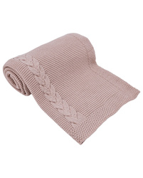 EKO KOCYK DZIANINOWY PLE-100 PUDROWY RÓŻ