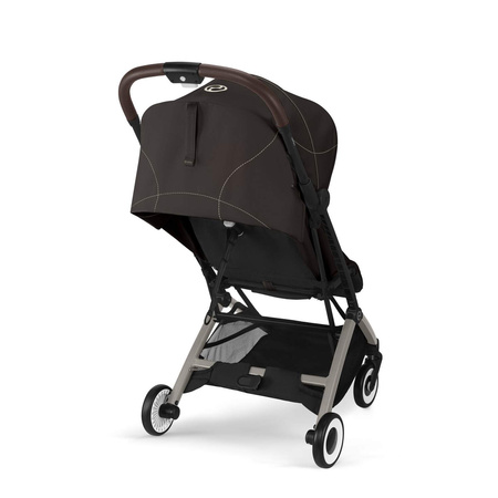 Cybex Orfeo Wózek Spacerowy Rama Taupe Chocolate Brown 2025 + Cybex Pałak