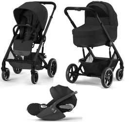 Cybex Balios S Lux 2.0 Wózek Głęboko-Spacerowy + Cybex Cloud T I-Size Plus Fotelik Samochodowy