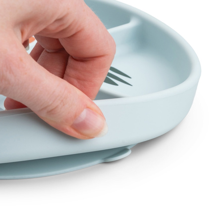 Done by Deer Stick&Stay Talerzyk z Przyssawką Playground Blue