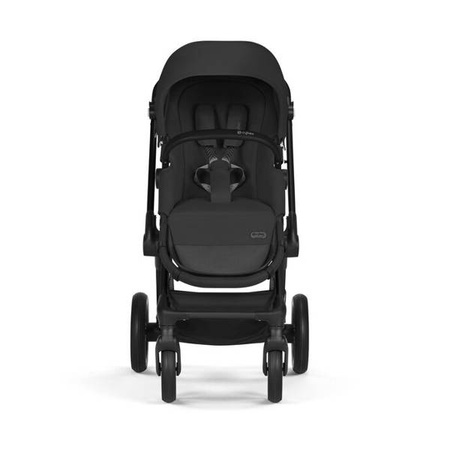 Cybex Eos Lux Wózek Głęboko-Spacerowy Rama Czarna Moon Black 