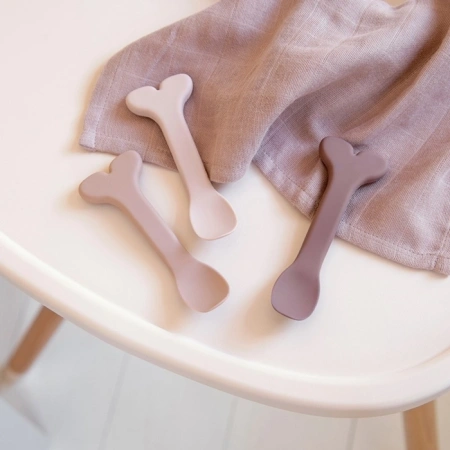 Done by Deer Łyżeczki Silikonowe Wally Powder 3szt.