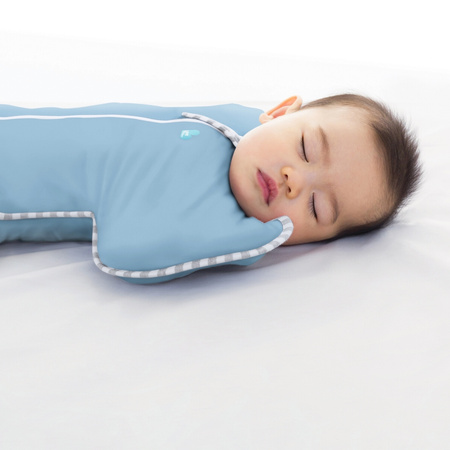 Love To Dream Swaddle Up Otulacz r.XS Dusty Blue ETAP1 - 1.0 TOG Original