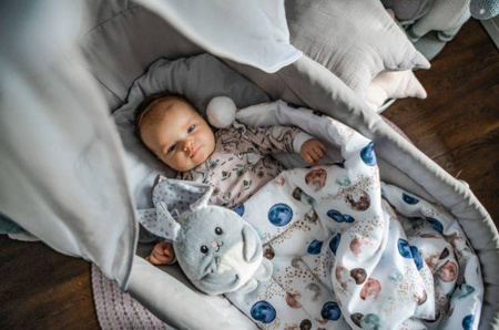 Szumisie Szumiący Królik Miluś 5 Szumów + Kołysanki + Muzyka Klasyczna Szary