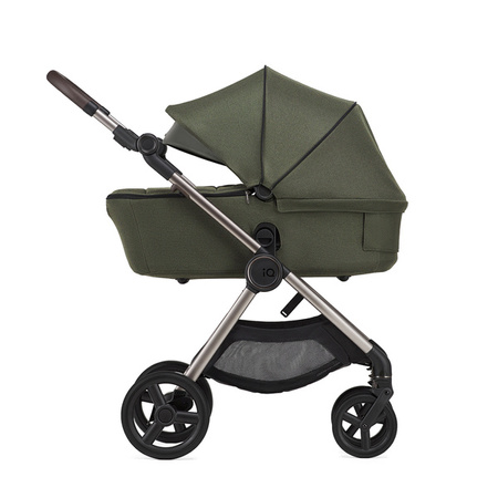 Anex IQ Premium New Transfarmation Wózek Głęboko-Spacerowy Richi + Cybex Aton B2 i-Size Fotelik Samochodowy 0-13kg + Baza One Volcano Black	