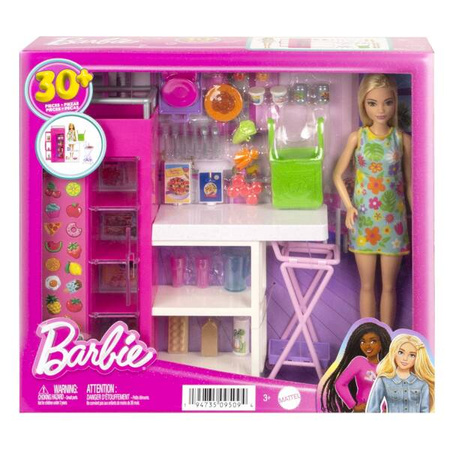 Mattel Barbie Spiżarnia Zestaw + Lalka 