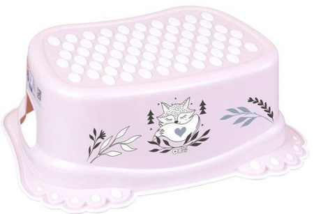 PlusBaby Podnóżek Antypoślizgowy Lis  Różowy