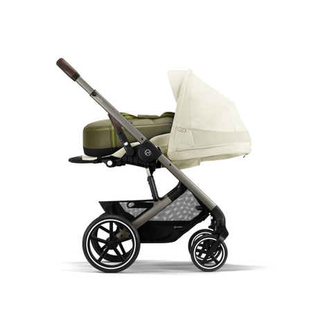Cybex Balios S Lux Wózek Spacerowy Seashell Beige Rama Taupe
