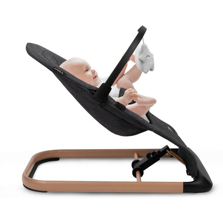 Kidwell Laro Leżaczek Bujaczek Black / Wooden