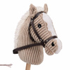 Holly Hobby Horse koń LUX na kiju dźwięk 80cmTaupe