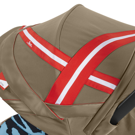 Cybex Coya Wózek Spacerowy + Folia Przeciwdeszczowa One Love by Karolina Kurkova 2023
