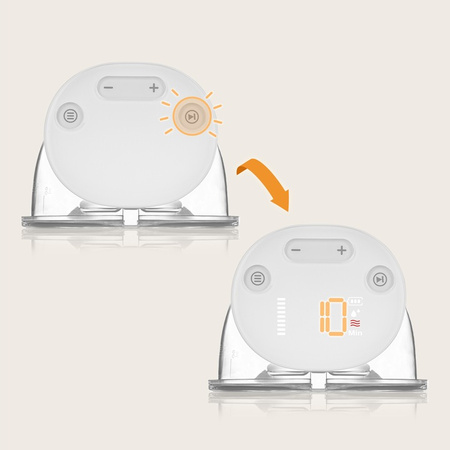 Lionelo Fidi Free Simple Laktator Muszlowy Hands-Free 