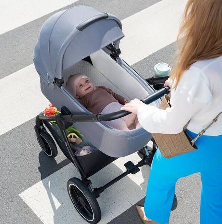 Kinderkraft Nea Gondola do Wózka Platinum Grey