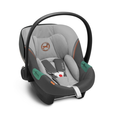 Cybex Aton S2 i-Size Fotelik Samochodowy 0-13kg + Tapicerka Letnia Lava Grey 2023