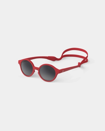 IZIPIZI Okulary Przeciwsłoneczne dla Dzieci 0-9 msc Red D