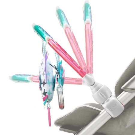 Benbat Łuk sensoryczny z zabawkami do wózka i fotelika -unicorn