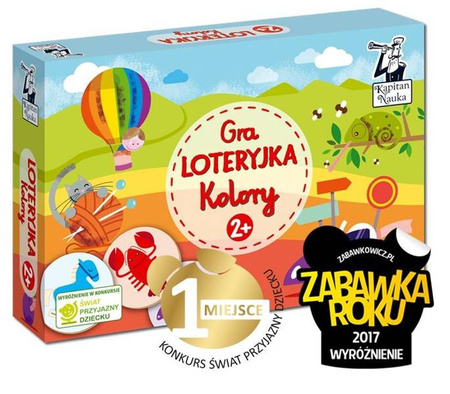 Kapitan Nauka Gra Loteryjka Kolory 2+