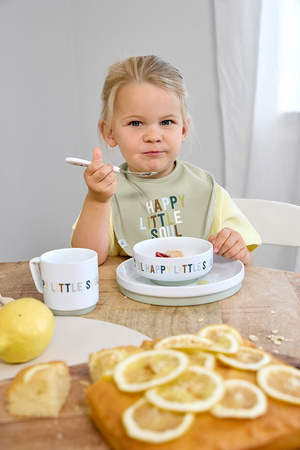 Lassig Zestaw śliniaków bawełnianych 5szt. 3m+ Happy Fruits Lemon