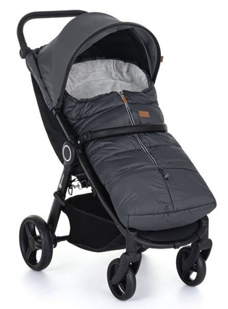Petite&Mars Śpiworek Zimowy Jibot 3w1 Charcoal Grey