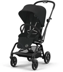 Cybex Eezy S Twist Plus 2 Wózek Spacerowy Rama Czarna Magic Black