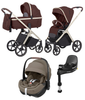 Carrello Vector CRL-6550 2025 Wózek Głęboko-Spacerowy + Maxi-Cosi Pebble 360 Pro2 Fotelik Samochodowy + Baza