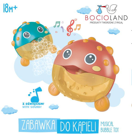 Bocioland Bąbelkowa Rybka do Kąpieli Red BL038