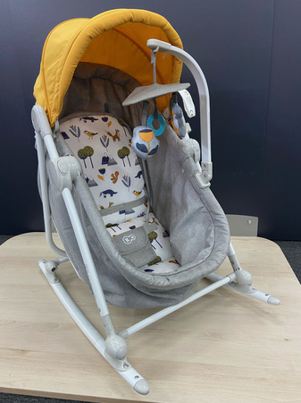 [OUTLET] Kinderkraft Unimo 5w1 Leżaczek Forest Yellow